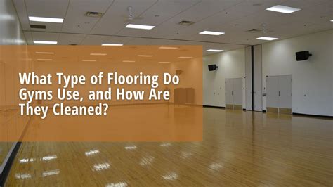 What Type of Flooring Do Gyms Use, and How Are They Cleaned? | JLA