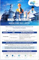 Deepak Chem Tech Limited Walk-in Interview for Production Field ...