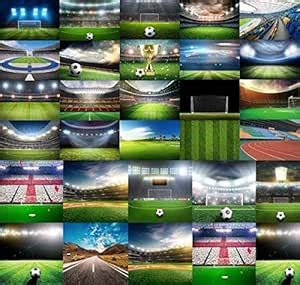 FidgetGear 7x5/10X10FT Football Match Pography Background Backdrops ...