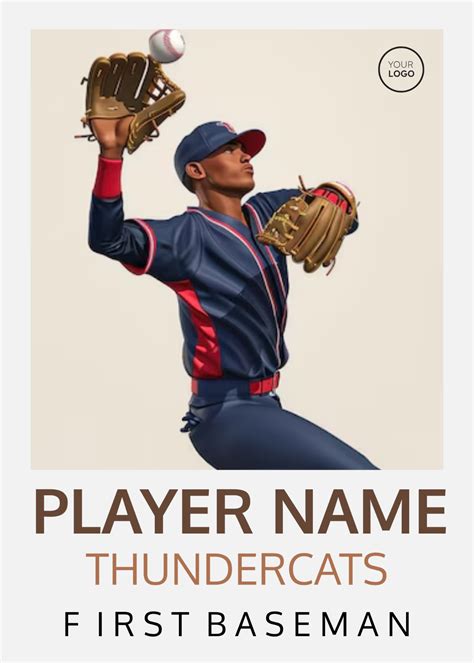 Baseball Card Template 的图像结果