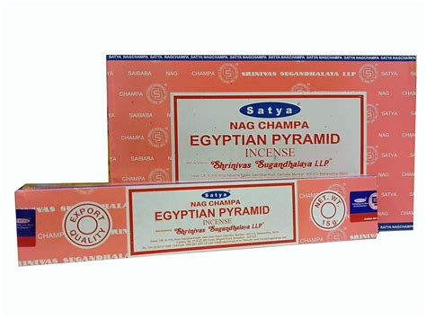 Satya Egyptian Pyramid Fragrance Agarbatti, Masala, Incense Stick Pack ...