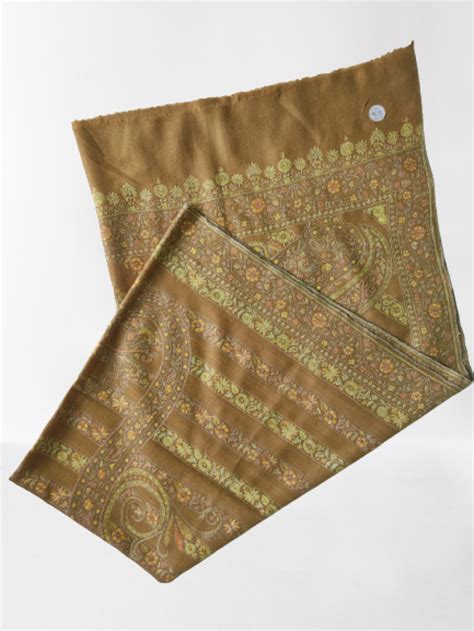 Shop – Classic Mustard Colour Kani Shawl - GI Heritage– Gi Heritage