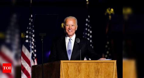 Many world leaders express hope, relief after Biden win - Times of India