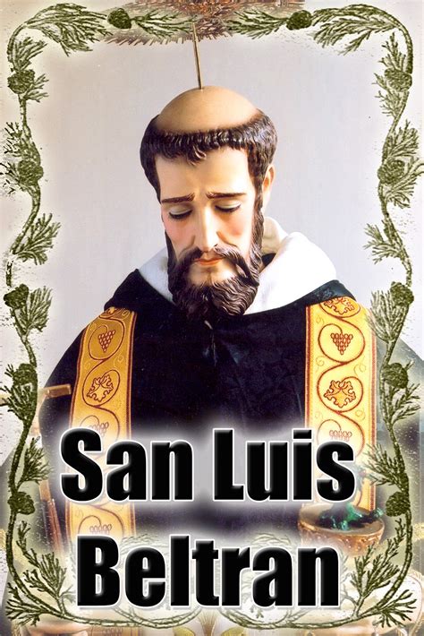 San Luis Beltran Oracion