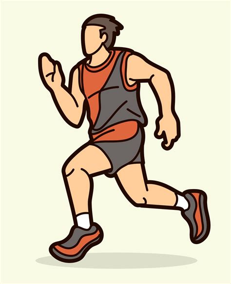 Runner Cartoon Images 的图像结果