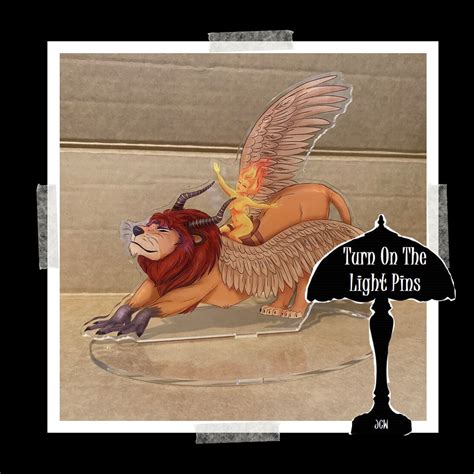 Crescent City - Sarah J Maas Syrinx and LELE 'fly Fly Fly Acrylic ...