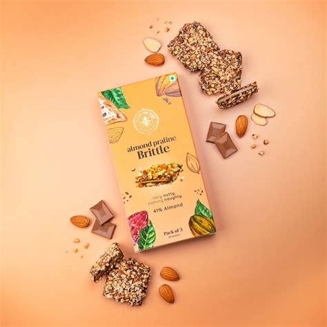 Buy Almond Praline Brittle Online | Best Crunchy Almond Brittle ...