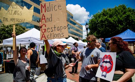 Western North Carolina 'No Kings' protests are planned for Oct. 18 ...