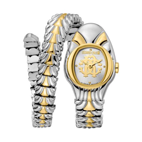 Buy Roberto Cavalli by Frank Muller Silver Dial Women Watch (M) Online