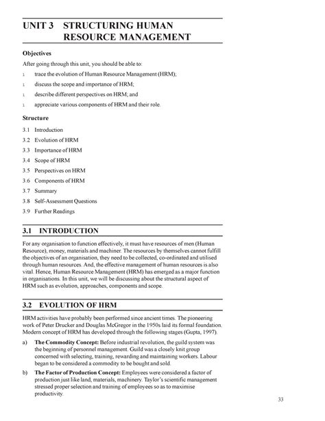 Block-1 MS-02 Unit-1 - Lecture notes 1-3 - UNIT 3 STRUCTURING HUMAN ...