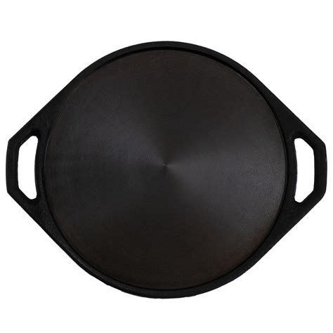 Saffronware Cast Iron 12 Inch Dosa Pathri Roti Chapati Tawa