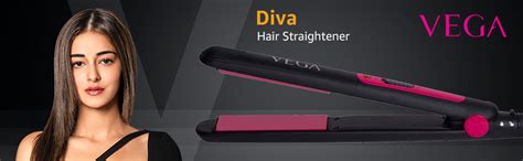 VEGA Diva Hair Straightener (VHSH-17), Pink : Amazon.in: Beauty