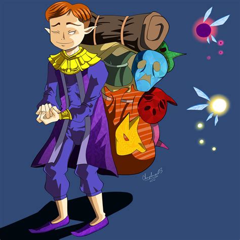 Happy Mask Salesman by cheyluvsu03 on DeviantArt