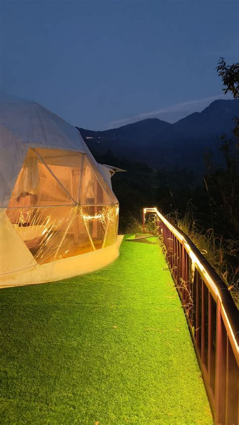 Geodesic Dome Rooms - Dome houses for Rent in Bagar Malla, Uttarakhand ...