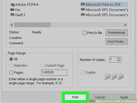 Image result for Windows 7 Print to File