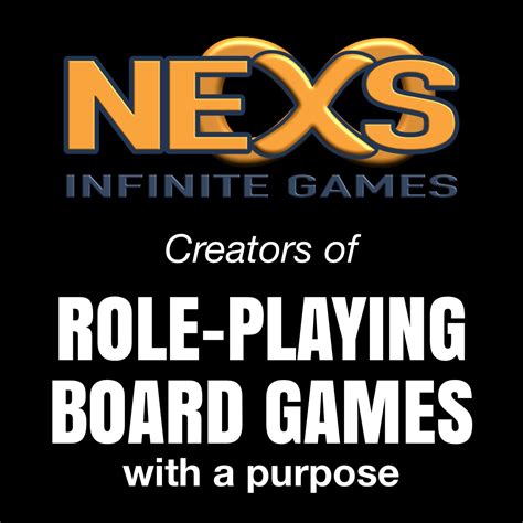 NEXS Games – Infinite Games | Role Playing Board Games | Team Building ...