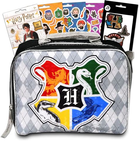 Magic World 2014 Insulated Hogwarts Lunch Box Set with Harry Potter ...