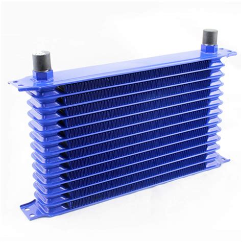 Buy Interface AN8 Blue Oil Cooler Car Oil Cooler Modified Oil Cooling ...