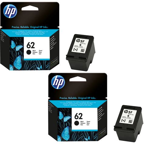 Original HP 62 Black & Colour Combo Pack Ink Cartridges (N9J71AE) - HP ...