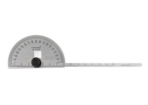 Buy KRISTEEL 1501 A DEGREE PROTRACTOR CUM DEPTH GAUGE (D HEAD) Online ...
