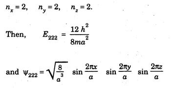 Extension to Infinite Well Three Dimensions (3D Box) - Quantum Mechanics