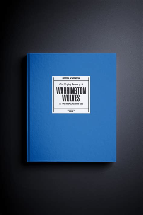 Warrington Wolves Rugby History Book | Historic Newspapers