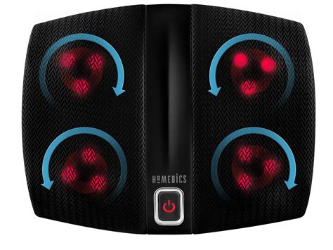 HoMedics Shiatsu Select Heated Foot Massager, Deep Kneading, Relaxing ...