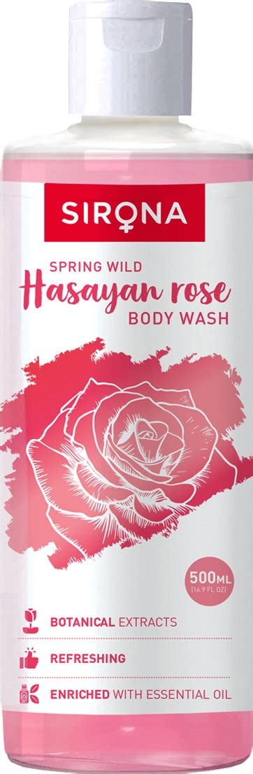 Buy SIRONA BODY WASH WITH HASAYAN ROSE - 500ML Online & Get Upto 60% ...