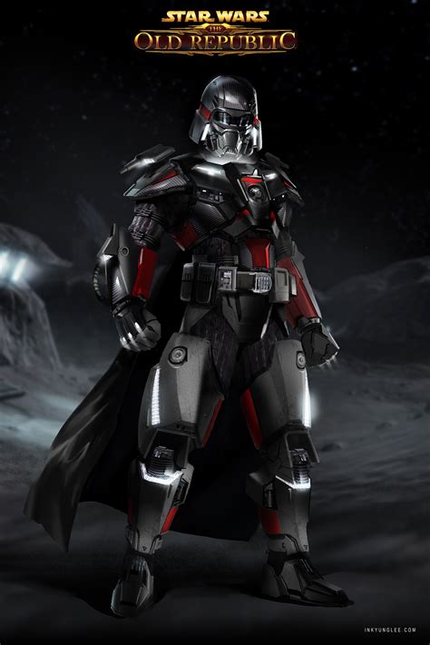 Sith warrior armor called Unrelenting Terror Armo | Star wars the old ...