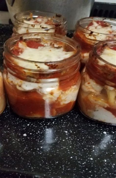 Lasagna in Mason jar Recipe   SparkRecipes
