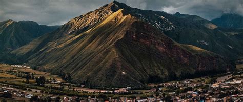 Download wallpaper 2560x1080 village, mountains, peru dual wide 1080p ...