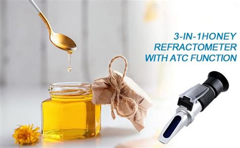 Real Instruments 58 To 92% Refractometer Honey For Honey Moisture, Brix ...