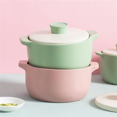 Pastel Pink Cooking Pot