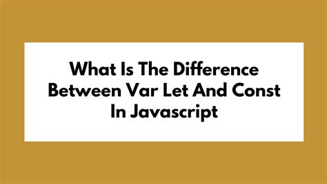 JavaScript Const 的图像结果