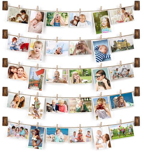 Buy Picture Frames Collage Wall Decor Photo Collage Picture frames 4x6 ...