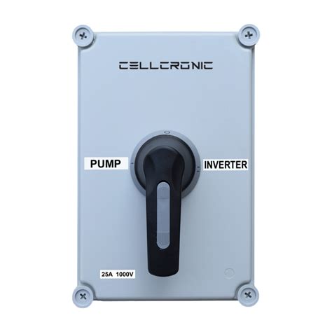 DC CHANGEOVER SWITCH for Solar Water Pump