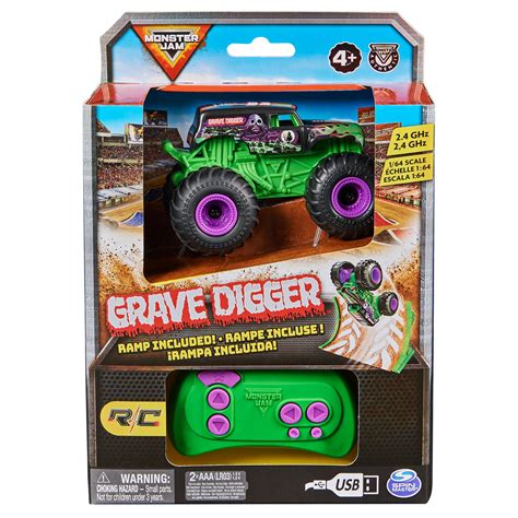 MJ RC 1:64 Grave Digger | Totally Toys | Shop Toys & Games Online