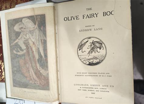 Andrew Lang Fairy Books: Grey 1900; Violet 1901; Brown 1904; Orange ...