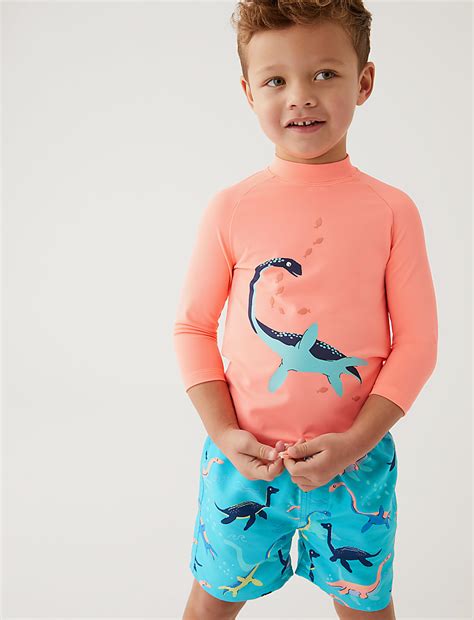 Buy 2pc Dinosaur SwIm Set at Marks & Spencer