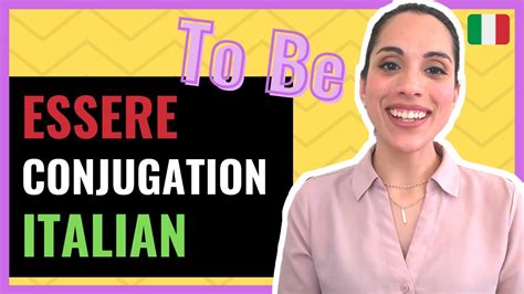 [ESSERE Conjugation Italian] Learn 5 BASIC Tenses of Italian verb TO BE ...