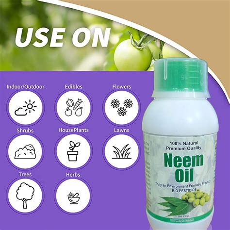 Neem Oil Organic Pesticide, insecticides for plants - OrganicBazar