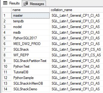 Create New DB SQL Server Collation 的图像结果