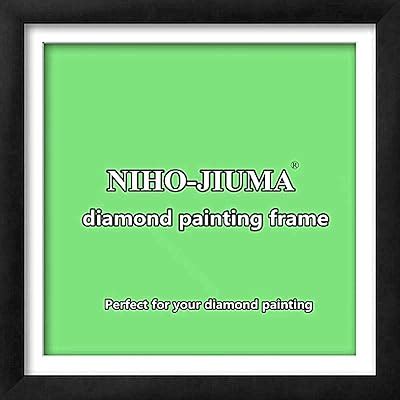 Buy NIHO-JIUMA Diamond Painting Picture Frames, Diamond Art Frame for ...