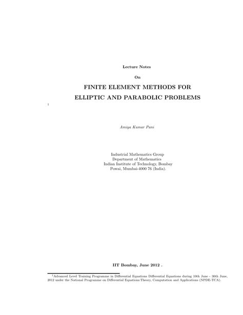 Finite-Element Method Lectures 的图像结果