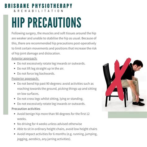 Anterolateral Hip Precautions