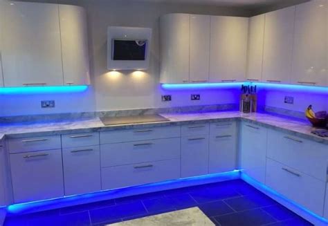 Image result for LED Strip Light Fitting Kitchen