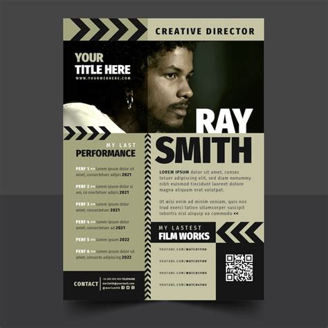 Biography poster Images - Free Download on Freepik