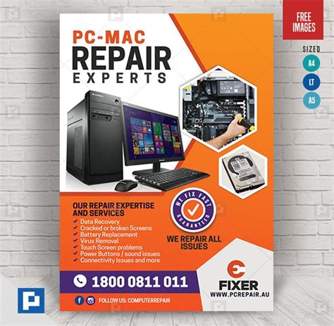 Computer Repair Flyer 的图像结果