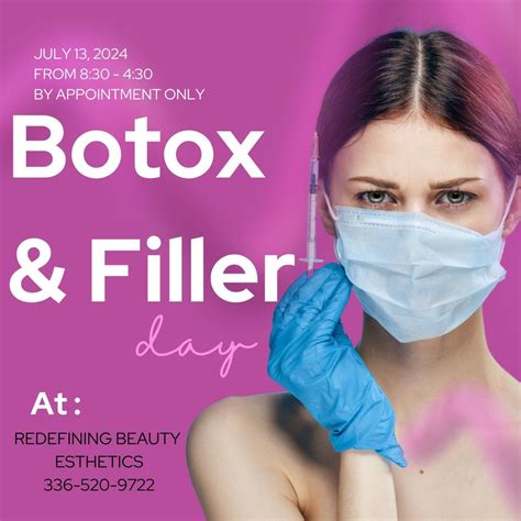 Botox & Filler DAY by appointment ONLY, 31 Abbitt Street, Roxboro, NC ...
