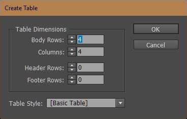 Image result for InDesign Table Template